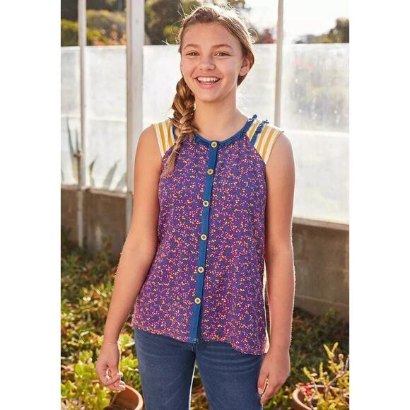 435 MATILDA JANE Brilliant Daydream In A Daze GIRLS Top SIZE 12 - Picture 1 of 9